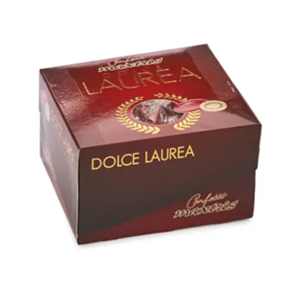 Cma-confetti dolce laurea rosso gr.500