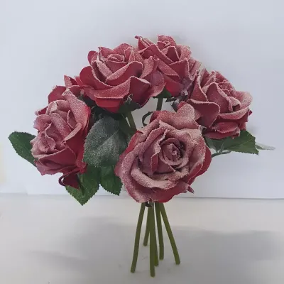 Bouquet 6 rose  h.26