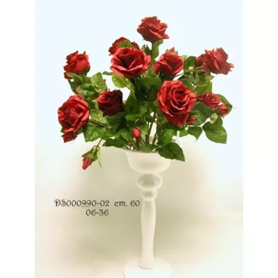 Rosa jade 15 fiori rosso