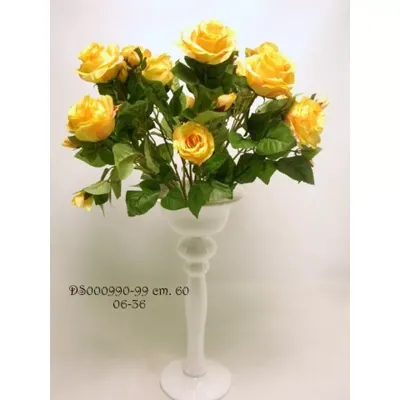 Rosa jade 15 fiori champagne