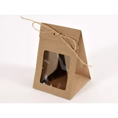 Borsa con finestra 08x08 avana (pz.12)