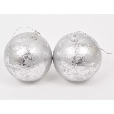 Pallina pvc 09 argento (pz.2)