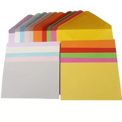 Biglietto + busta a 7x11 assortiti (pz.100)
