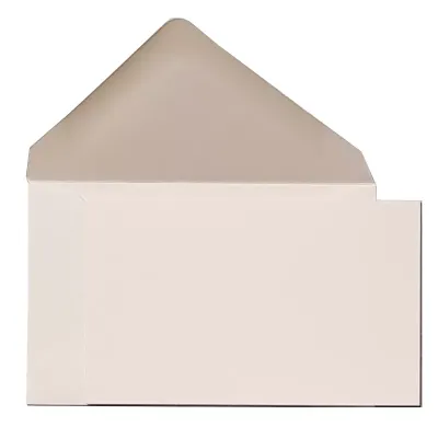 Biglietto + busta a 7x11 avorio (pz.100)
