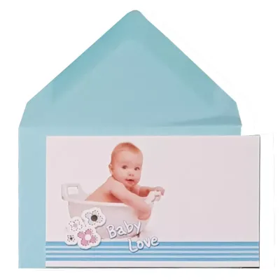 Biglietto + busta b 7x11 fun bab (pz.100)