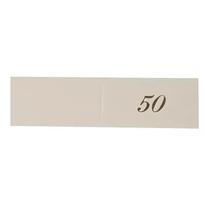 Cartoncino nozze 50° (pz.100)