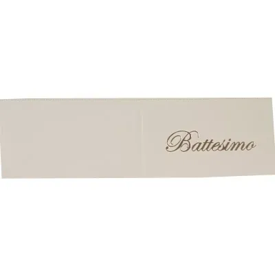 Cartoncino battesimo (pz.100)