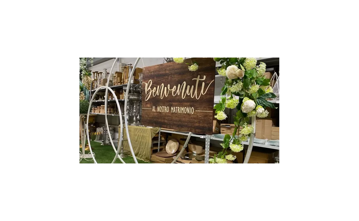 Evento dimostrativo matrimoni con fiori freschi