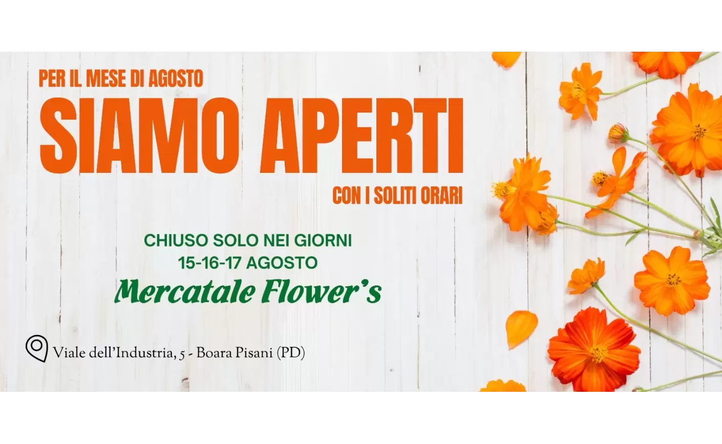 Agosto aperti